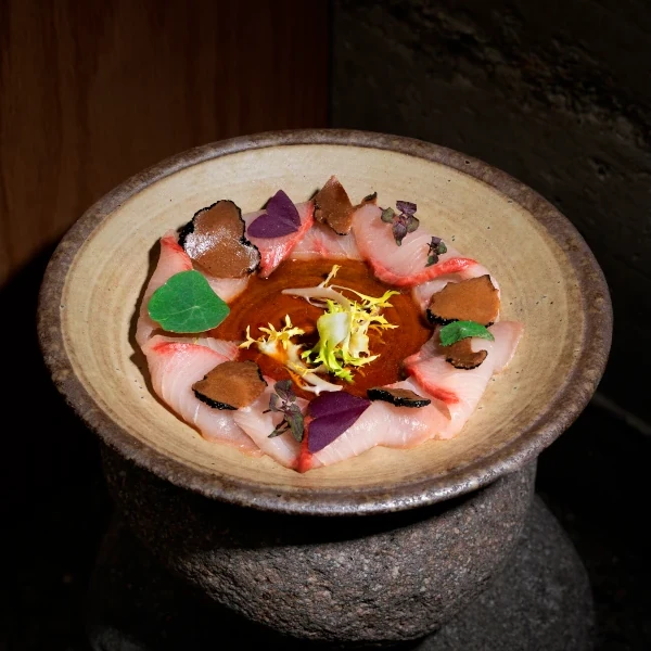 Hamachi Crudo